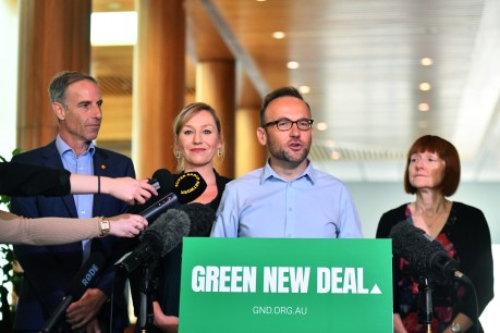 Greens would use balance of power to push coal levy: Bandt