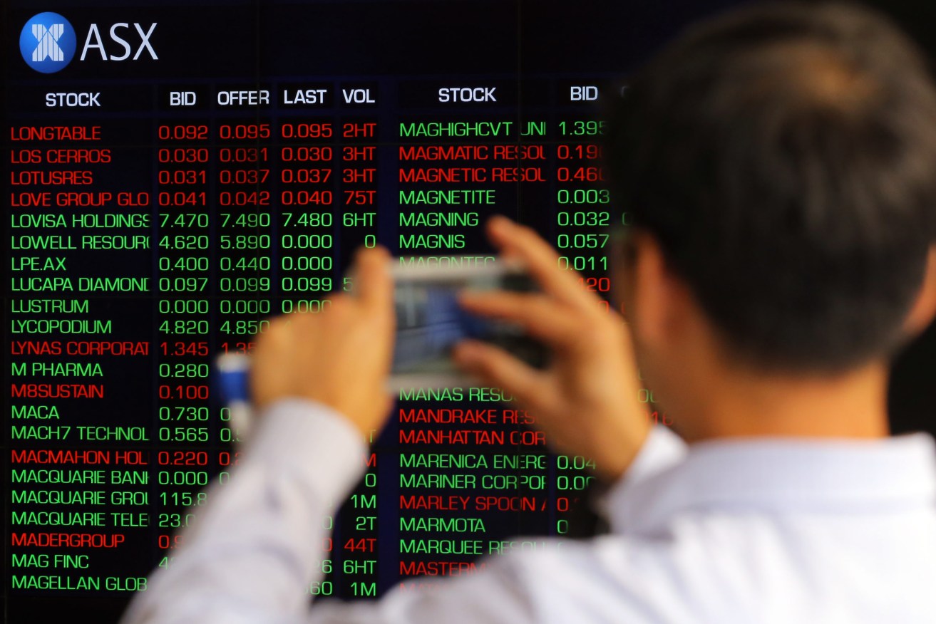 Queensland stocks have soared (Steven Saphore/AAP PHOTOS)