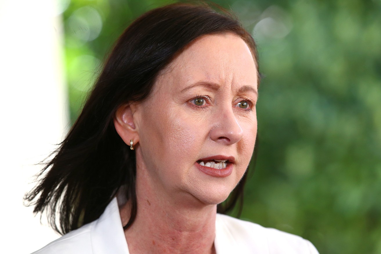 Health Minister Yvette D'Ath is under pressure from doctors for her perceived closeness to the Pharmacy Guild of Australia. (Photo: AAP Image/Jono Searle) 
