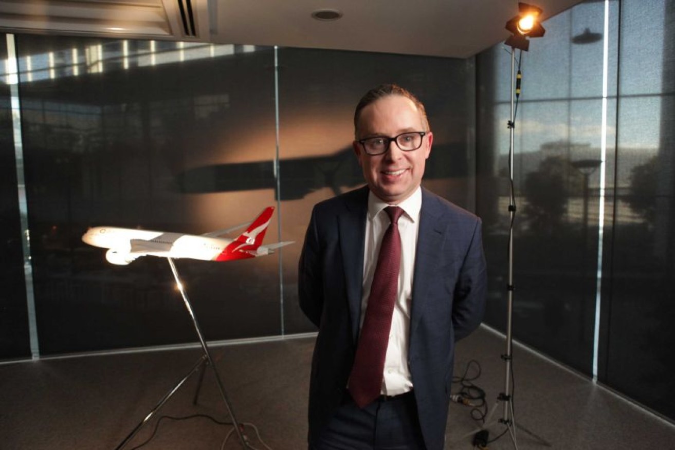 Qantas chief executive Alan Joyce (Photo: ABC News, Tom Hancock)