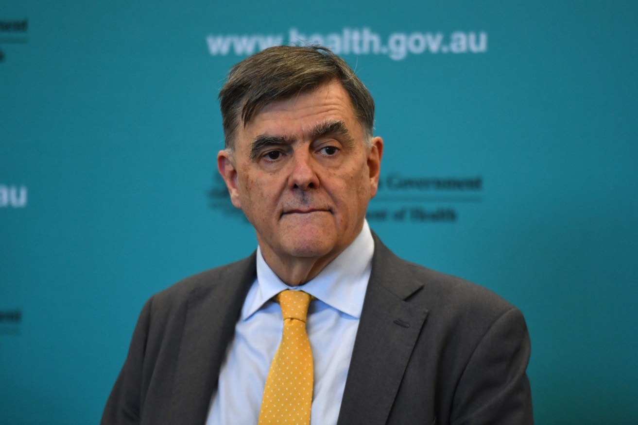 Health Department secretary Brendan Murphy. (Photo: AAP Image/Mick Tsikas)