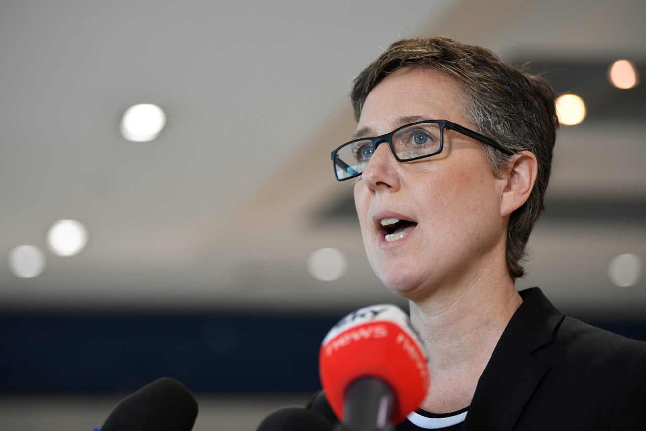 Secretary of the ACTU Sally McManus says a one size fits all approach to working from home is not ideal. (Photo: AAP Image/Joel Carrett) 