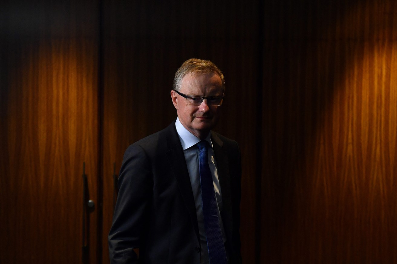 Governor of the Reserve Bank of Australia (RBA) Phillip Lowe and the bank board will meet in Brisbane tomorrow (AAP Image/Joel Carrett) 