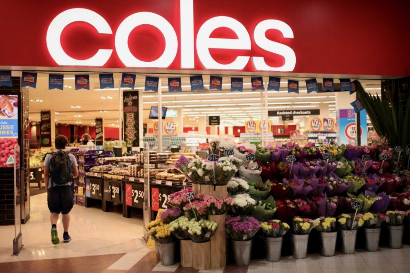 Coles will run its supermarkets on 90 per cent renewable power within three years. (pic supplied).
