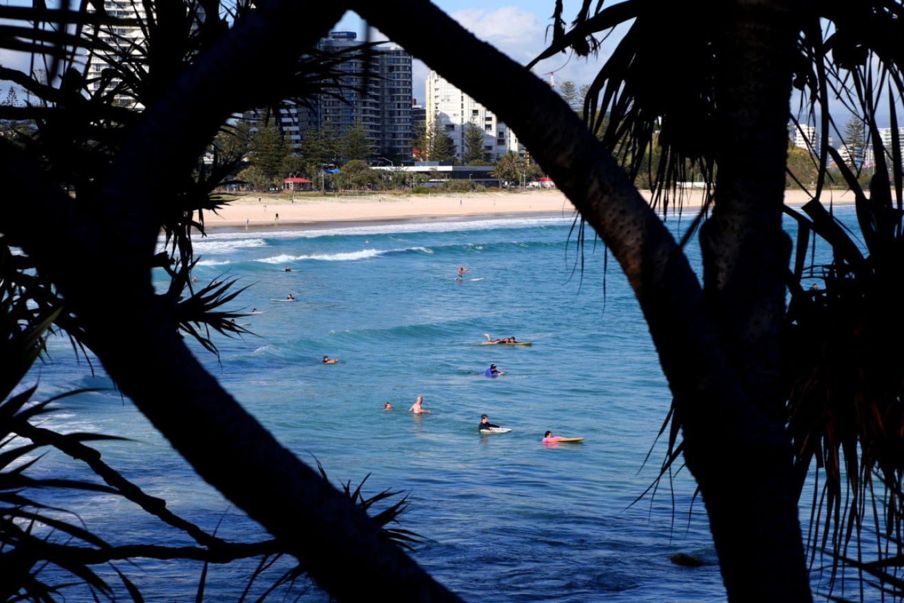 Gold Coast beaches have reopened following this week's fatal shark attack. (Photo: AAP for Gold Coast Tourism/David Clark) 