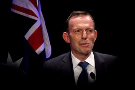 Abbott flies into storm over UK trade job amid calls to send him home