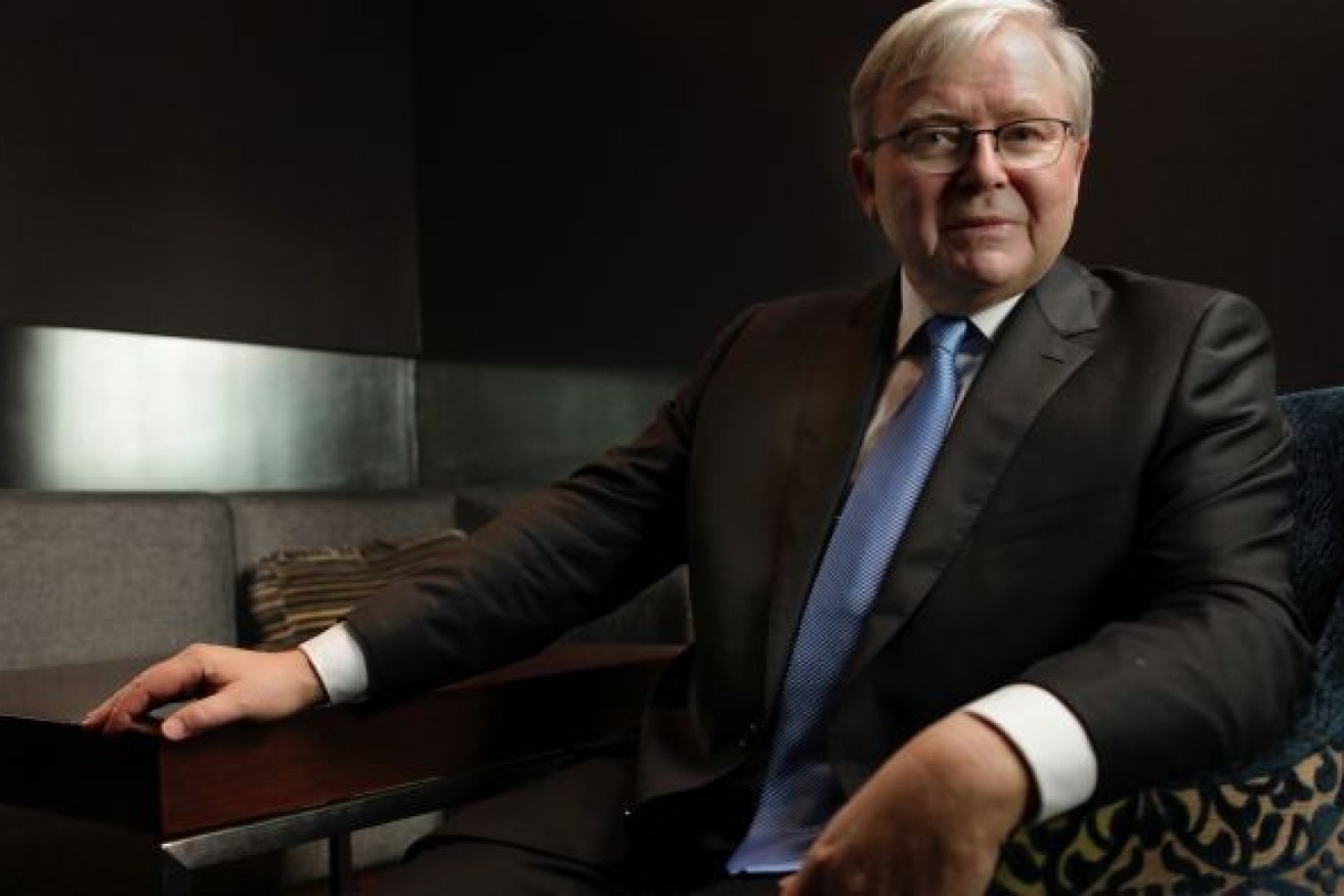 Kevin Rudd's petition calling for a royal commission into Australia's media has amassed more than 500,000 signatures. (Photo: ABC)