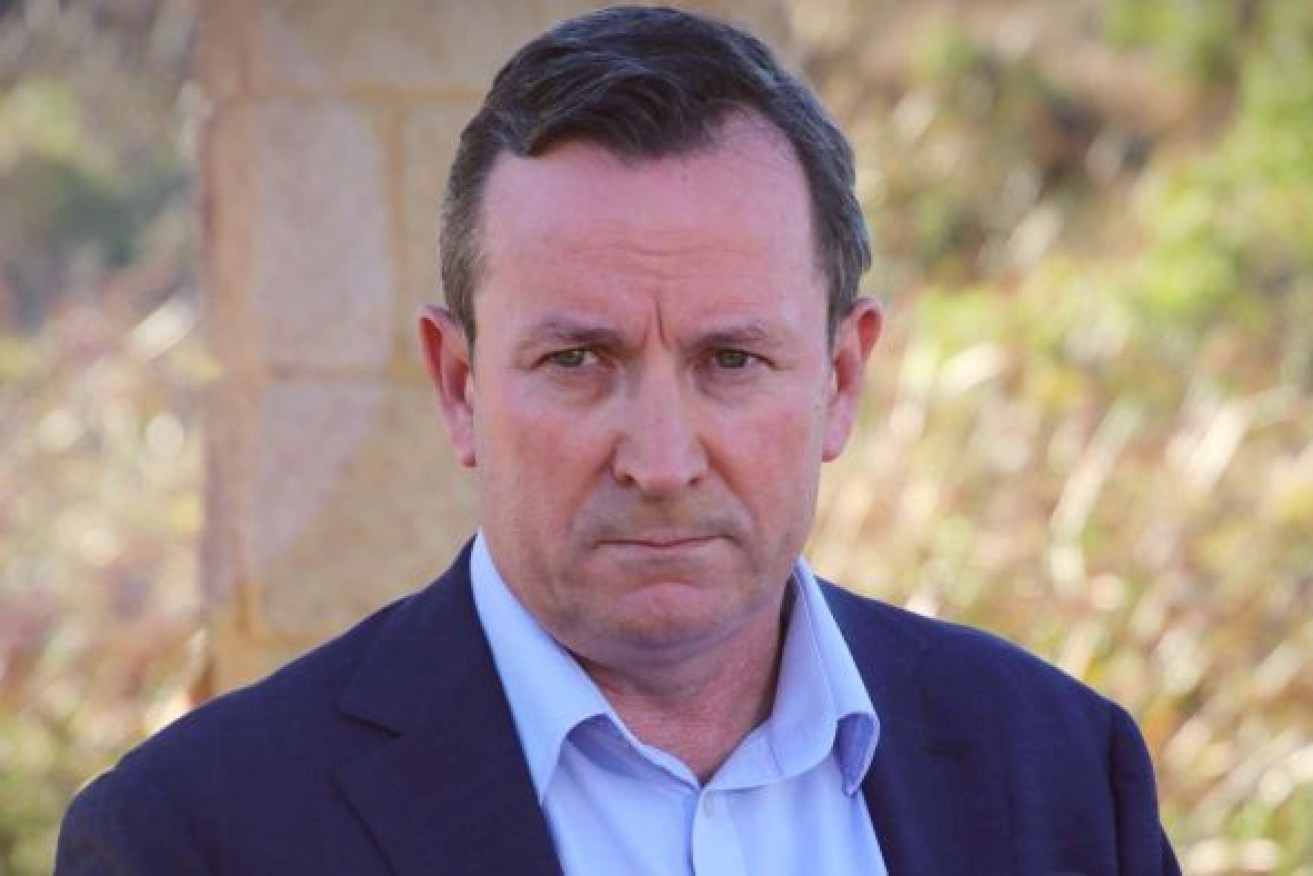 Mark McGowan says his state will keep their borders closed to the Easter states until 2022. Photo: ABC