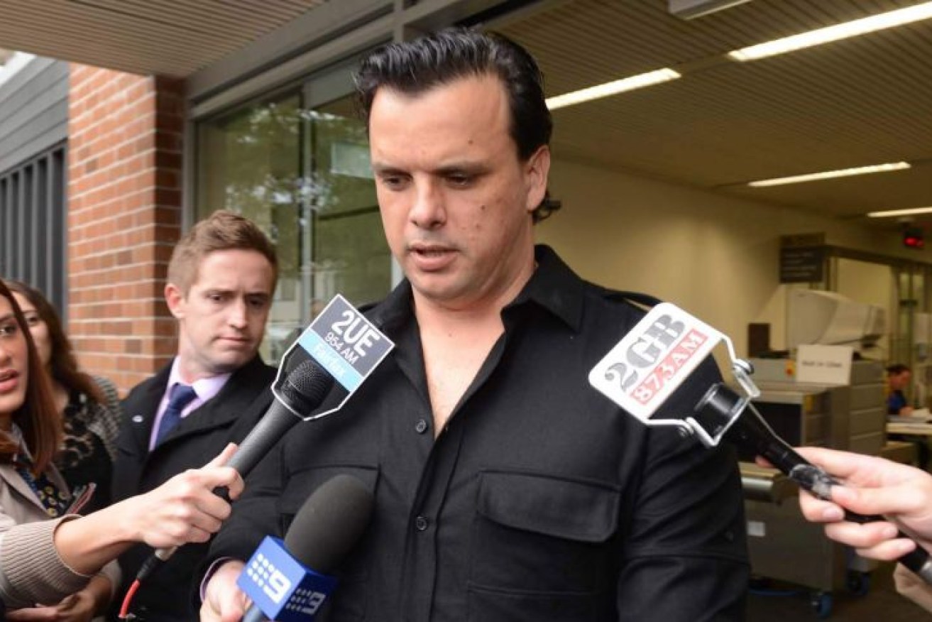 Former Olympic swimmer Scott Miller has been arrested over a $2 million ice haul. (Photo: ABC)