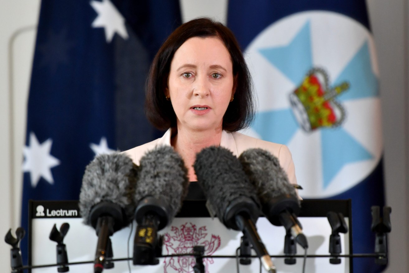 Queensland Health Minister Yvette D’Ath issued a show cause notice to the North West Hospital and Health Service Board. (AAP Image/Darren England) 