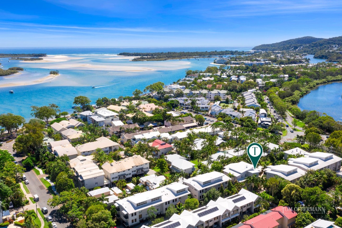 Noosa may be a tourism drawcard by its population has stagnated