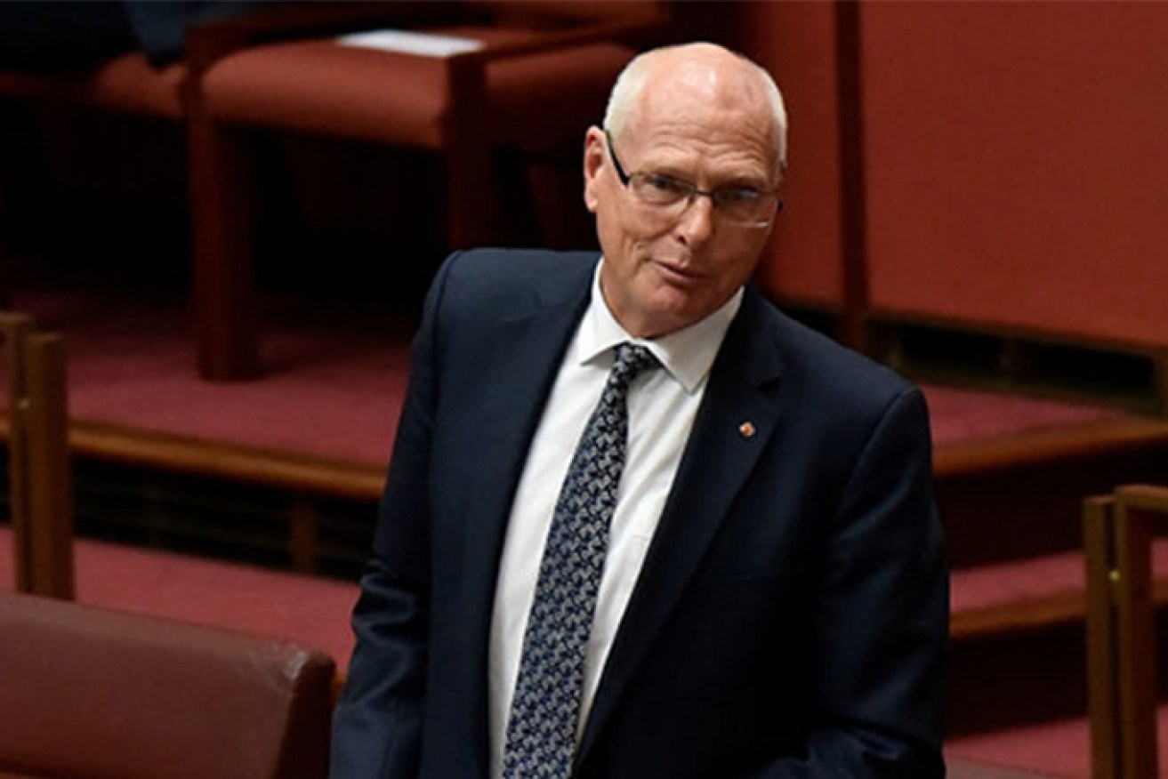 Senator Jim Molan has been diagnosed with an aggressive form of cancer (Image: AAP).
