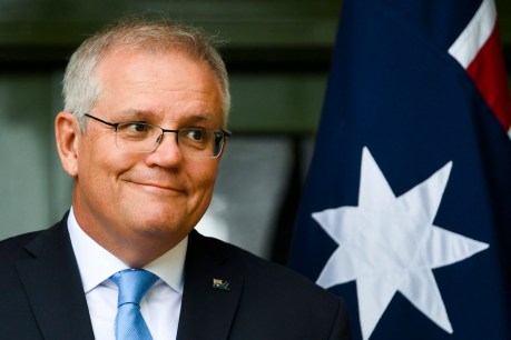 Pants on fire: Morrison says he ‘won’t cop sledging of Australia’
