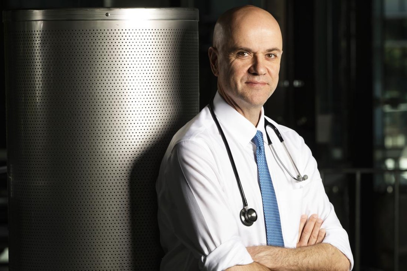 Queensland's new Chief Health Officer Dr John Gerrard. (Photo: AAP).