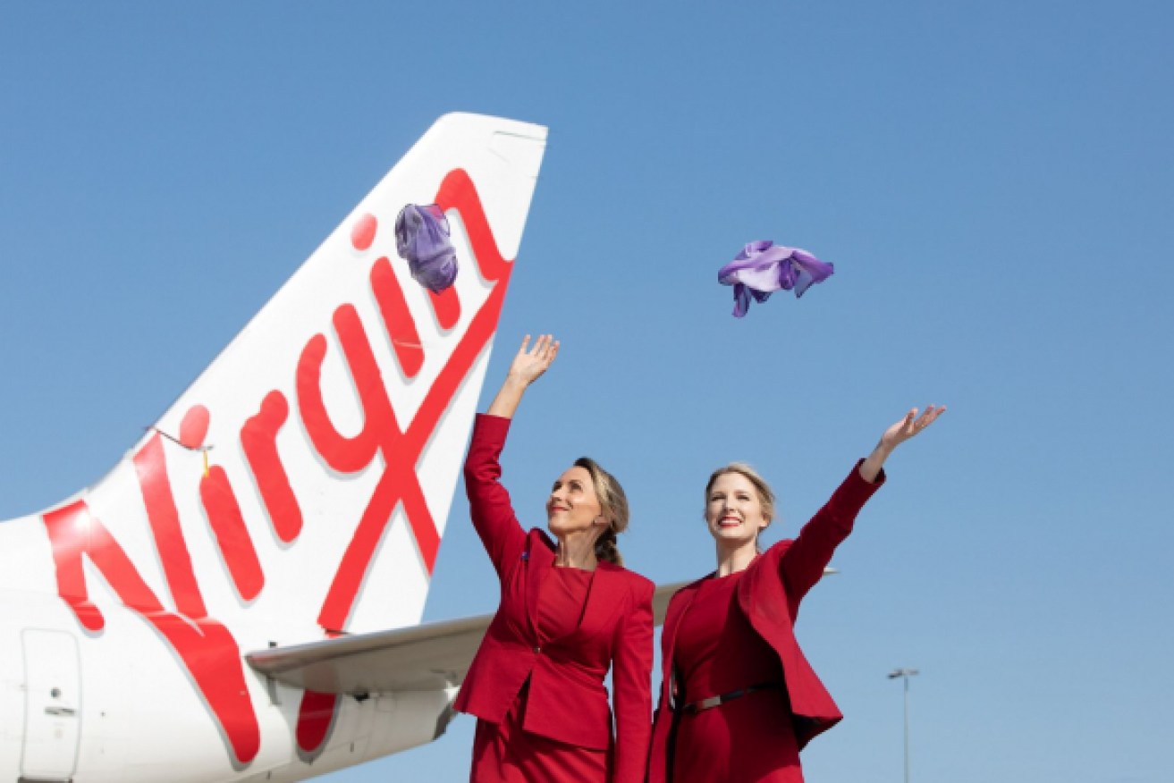 Virgin grabbed the lead in market share in January (file image)