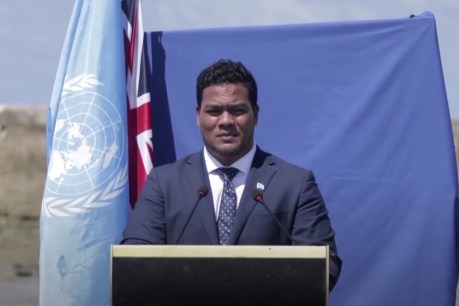 Tuvalu’s foreign minister dumps Pacific forum, heads for Brisbane instead