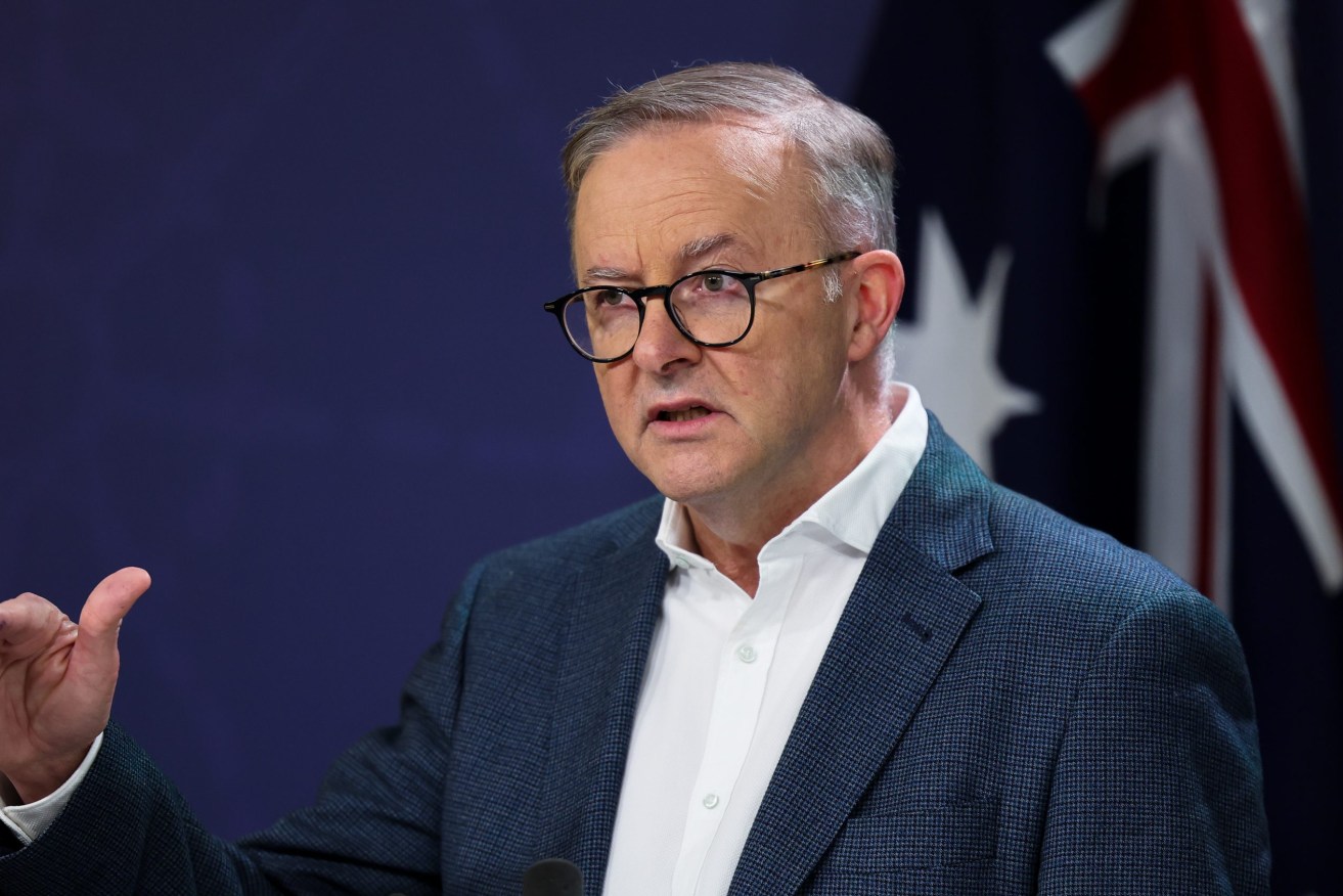 Prime Minister Anthony Albanese says a republic referendum is unlikely before the next election. (AAP Image/Paul Braven) 
