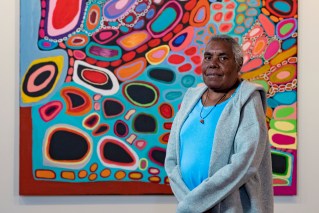 Queensland First Nations artworks on show at National Museum