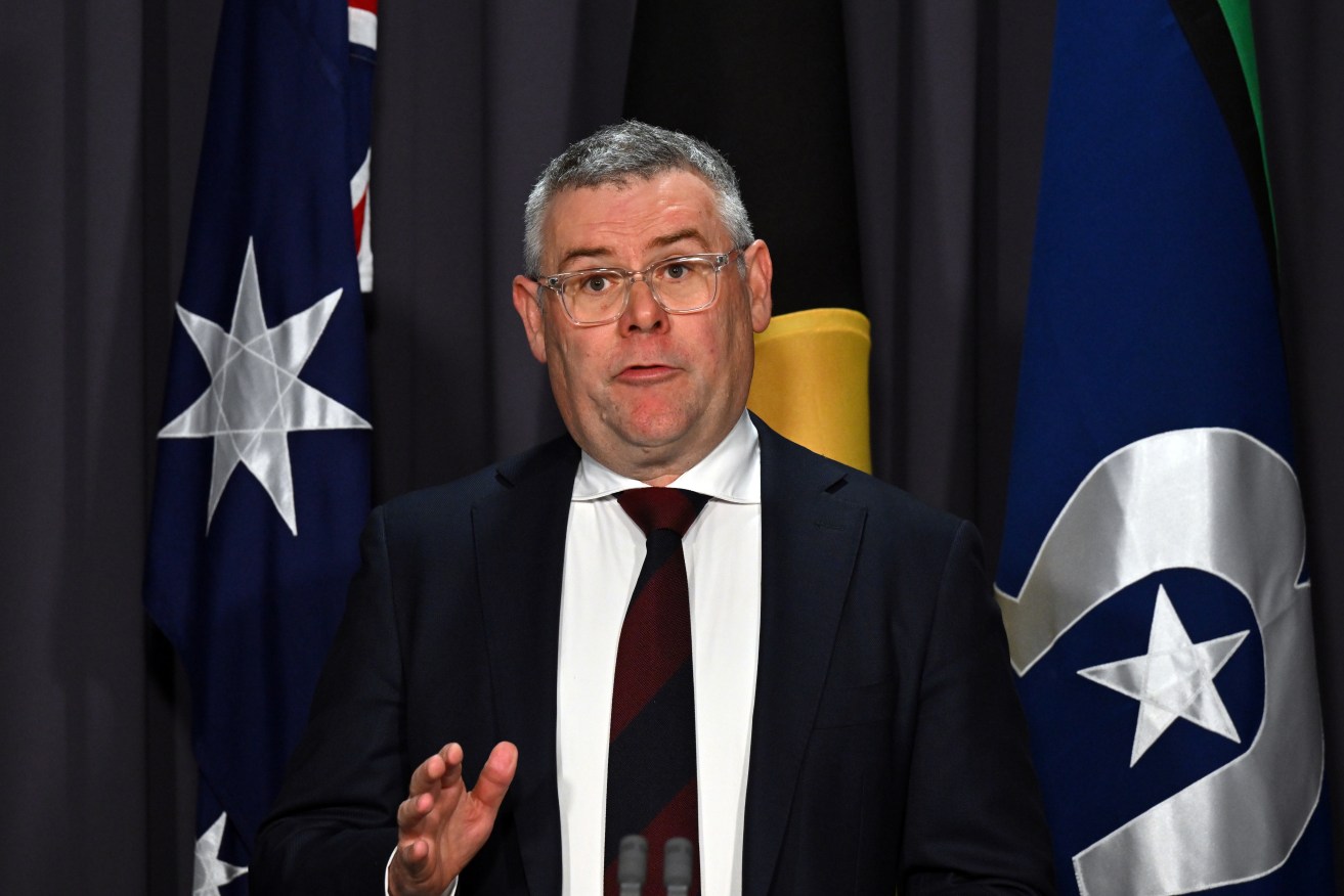Emergency Management Minister Murray Watt announced the new agency. (AAP Image/Mick Tsikas) 