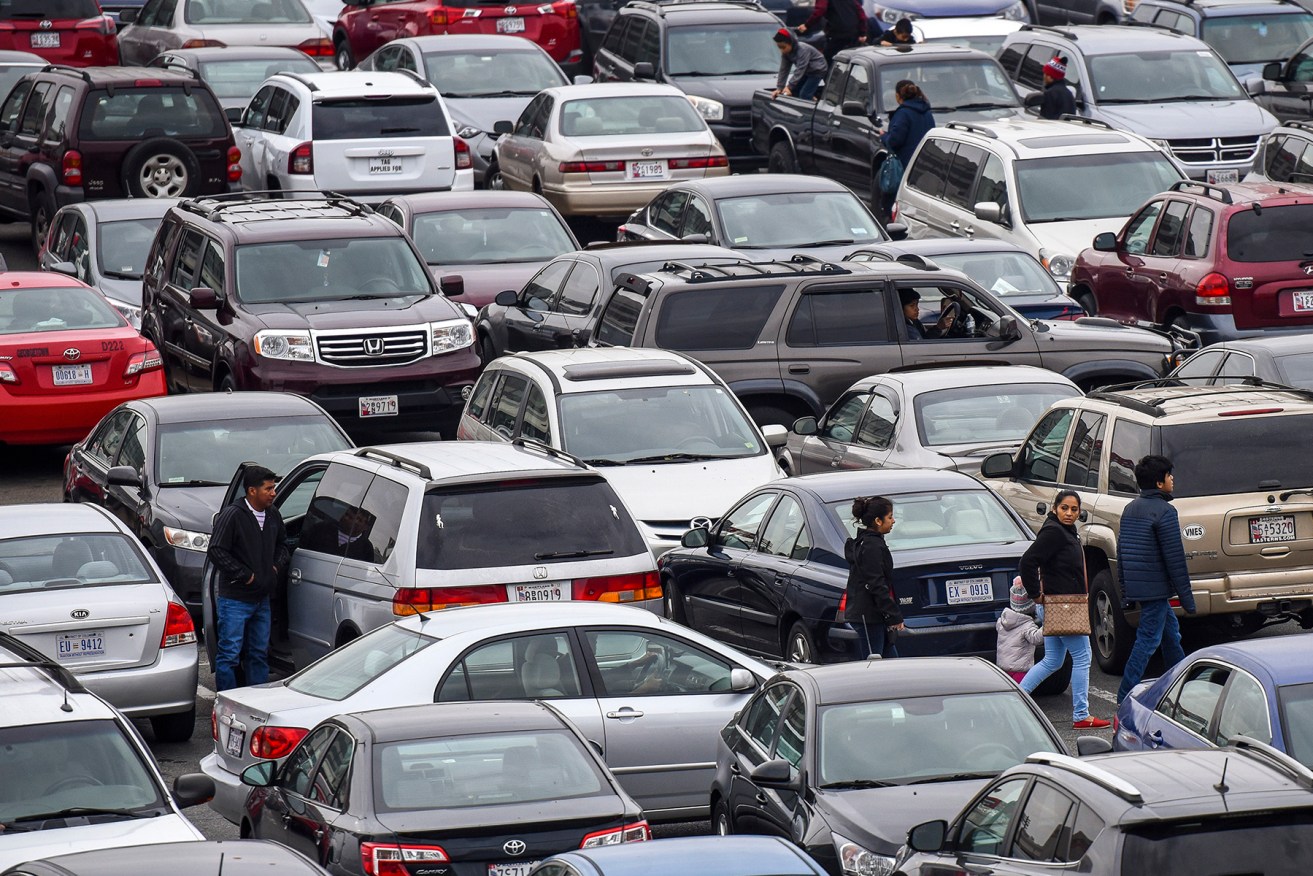 Finding a parking spot - any parking spot - at the airport can be the hardest part of travelling. (File image)