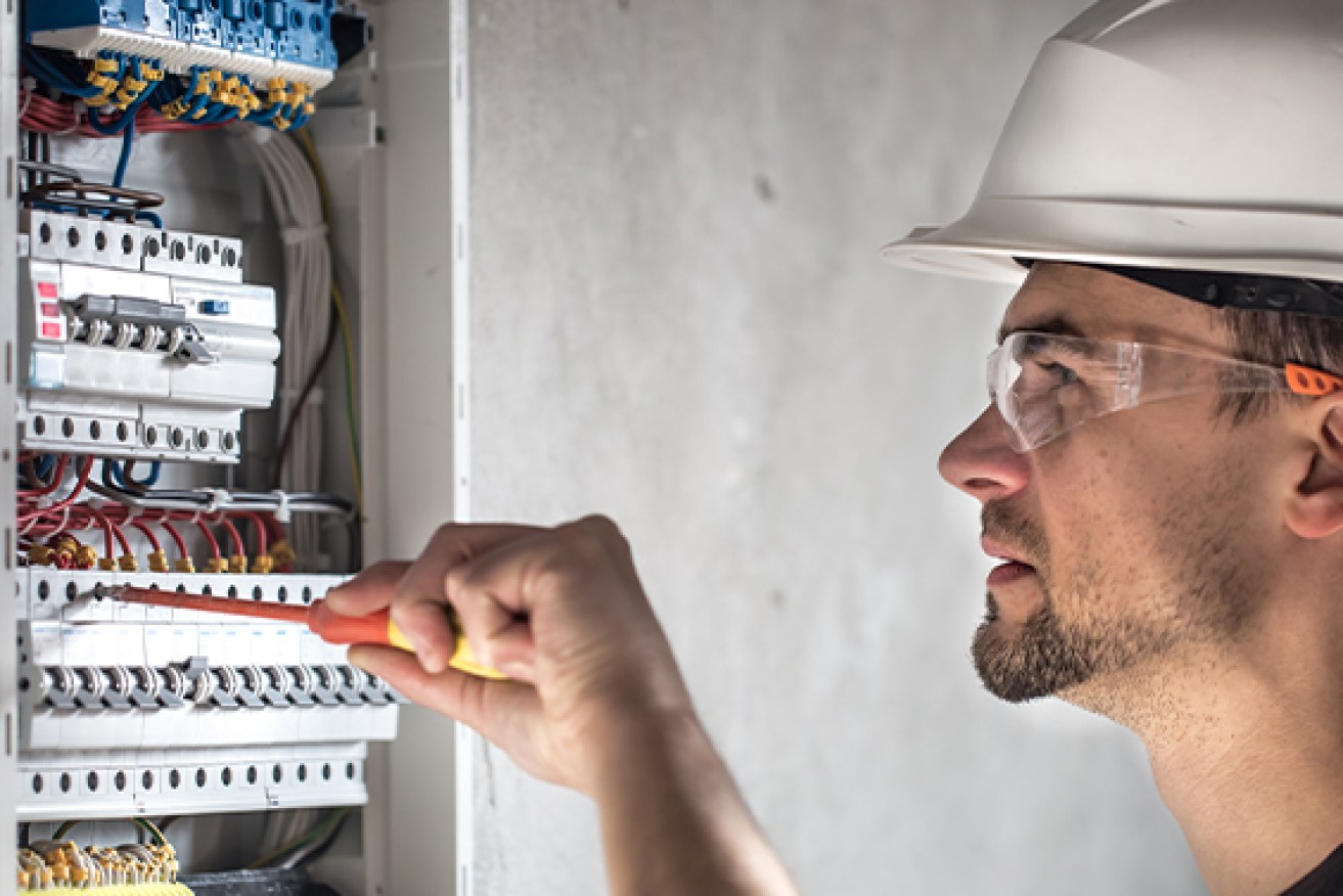 Just half of all apprentice electricians quit before getting their trade ticket. (File image)